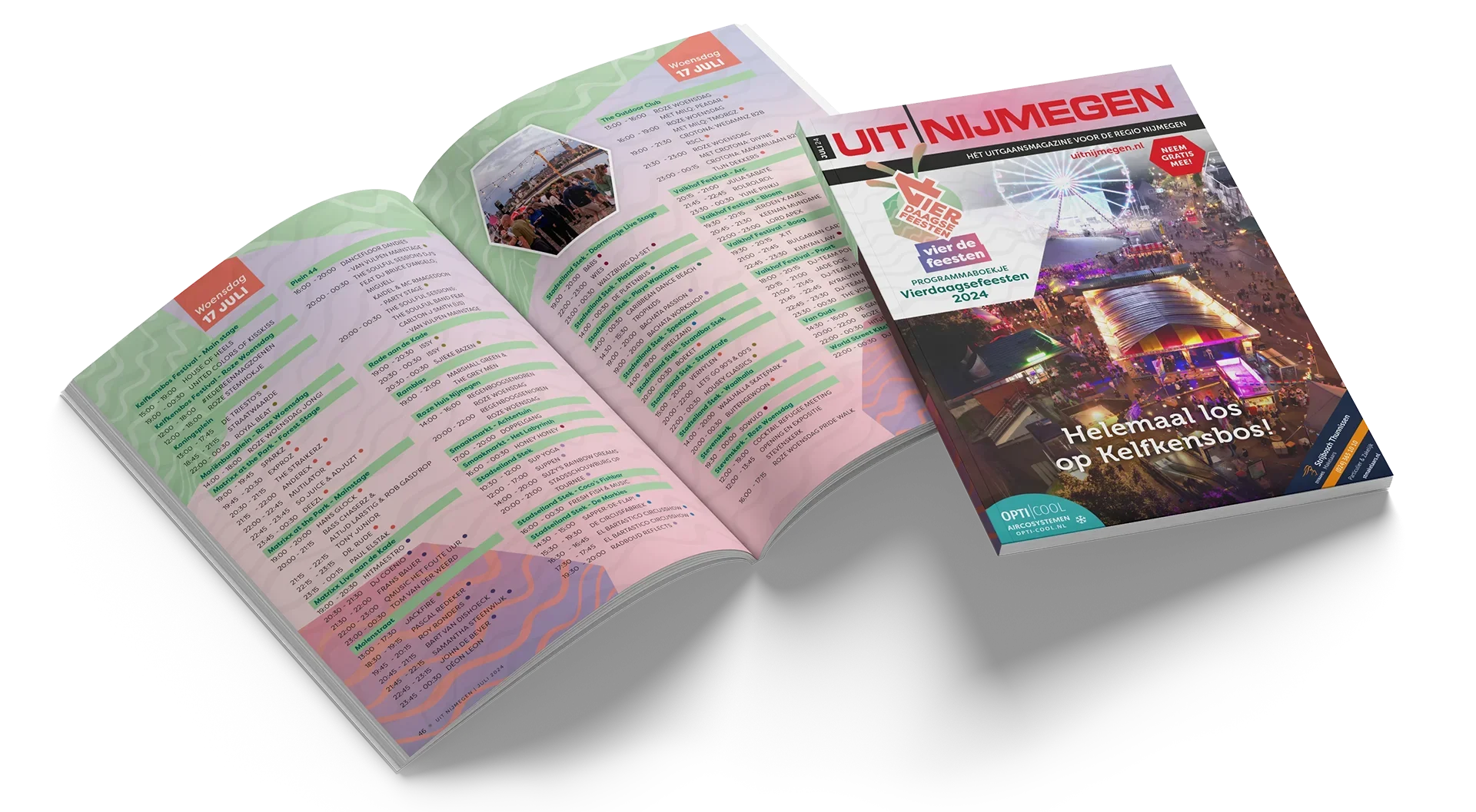 UIT Nijmegen 4Daagse Feesten magazine