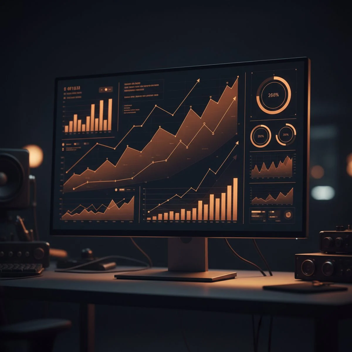 Optimalisatie: analytics-dashboard met grafieken