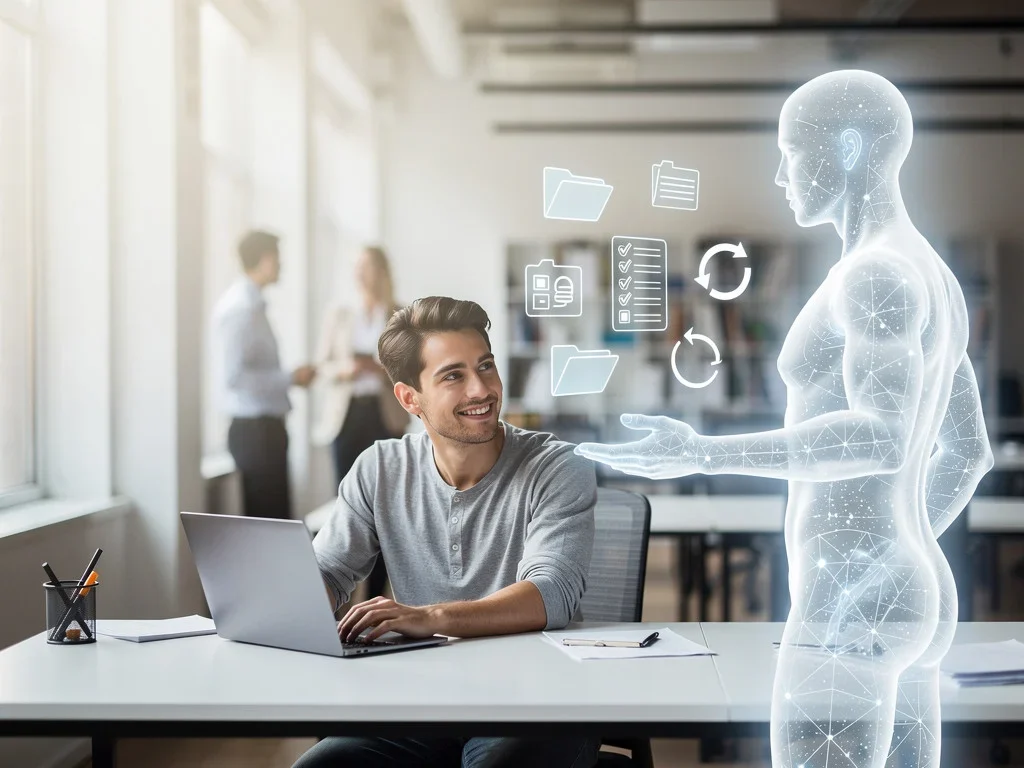digitale assistent die herhalende werkzaamheden overneemt met AI