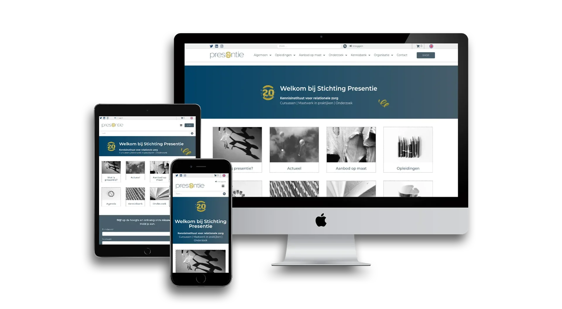 Stichting Presentie website